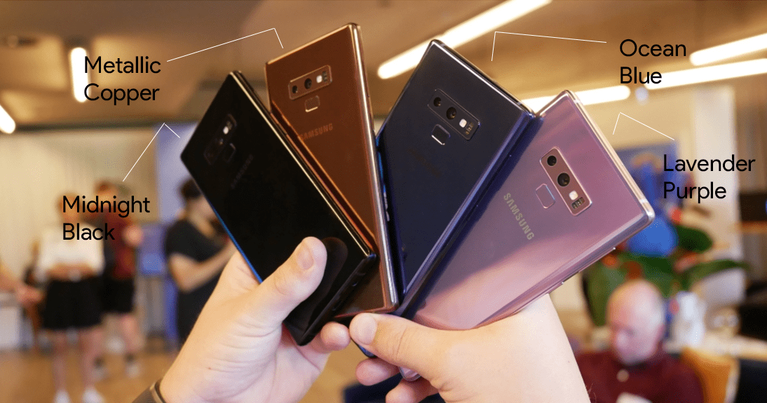 samsung note 9 variants