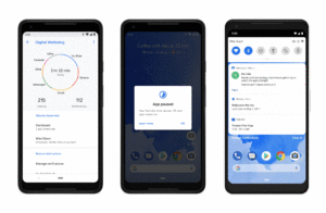 Android 9 Dashboard, Donot disturb, Key features