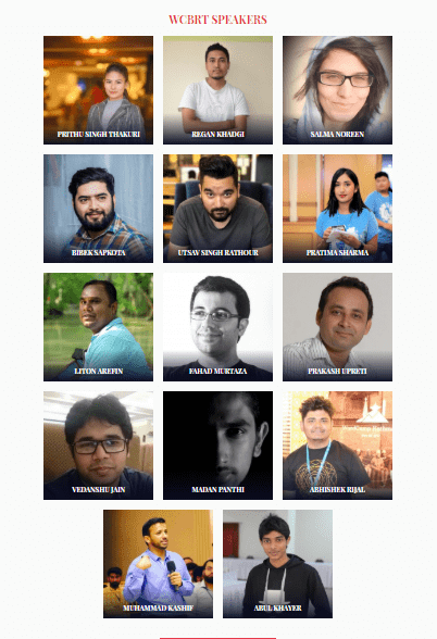 WordCamp Biratnagar Speakers