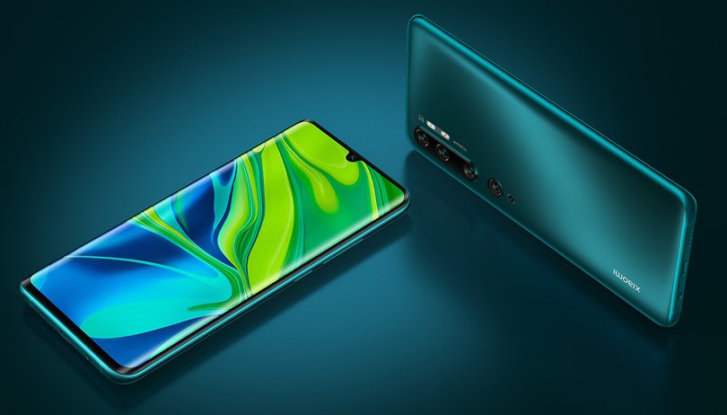 xiaomi mi note 10 pro android 10