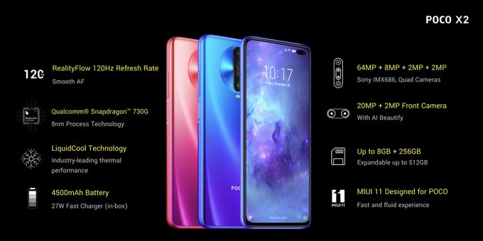 poco x2 full specifications