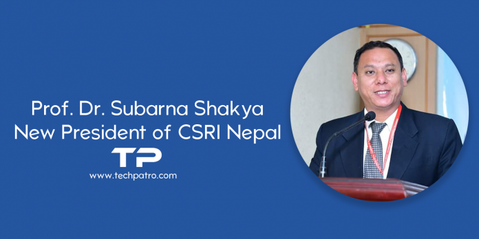 Subarna Shakya New President CSRI Nepal