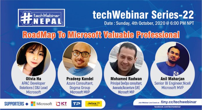 Roadmap to Microsoft - MVP | techWebinar Series-22