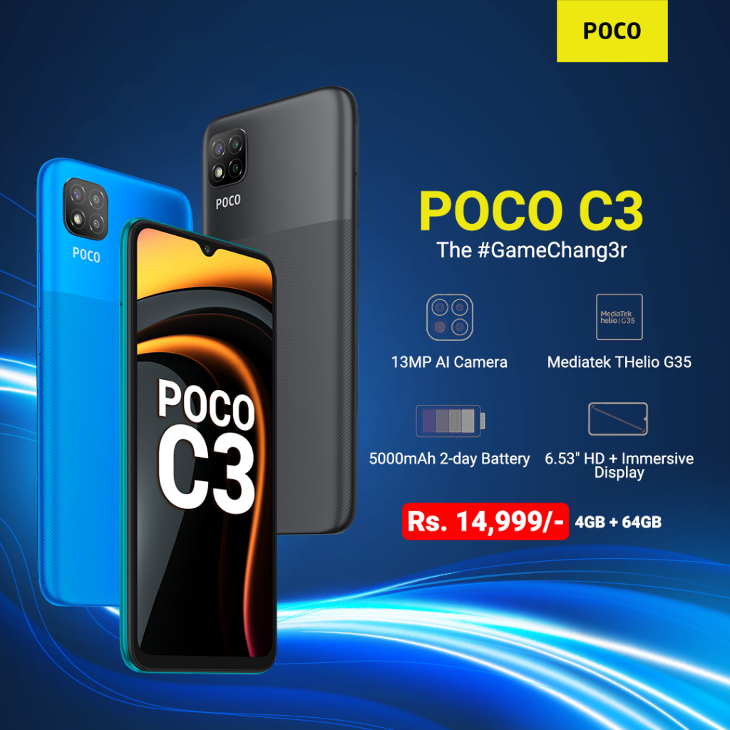 Poco C3 launched in Nepal