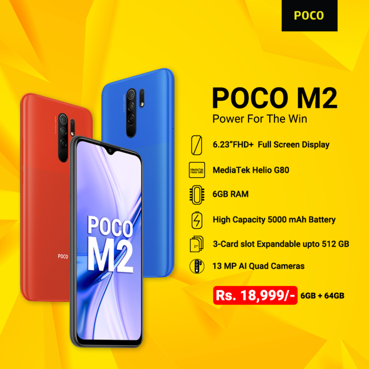 Poco M2 Launched in Nepal