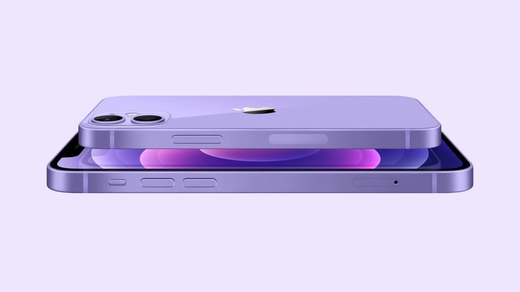 purple iphone