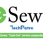 esewa cash outservice suspended