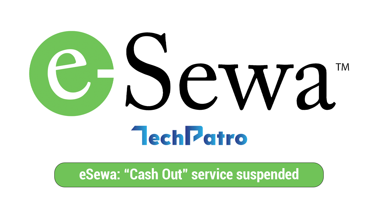 esewa cash outservice suspended